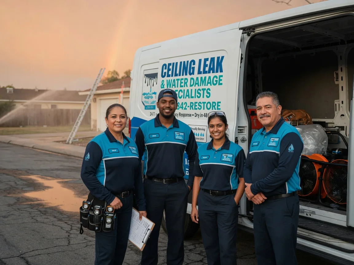 Ceiling Leak Cleanup company in Leverett, MA